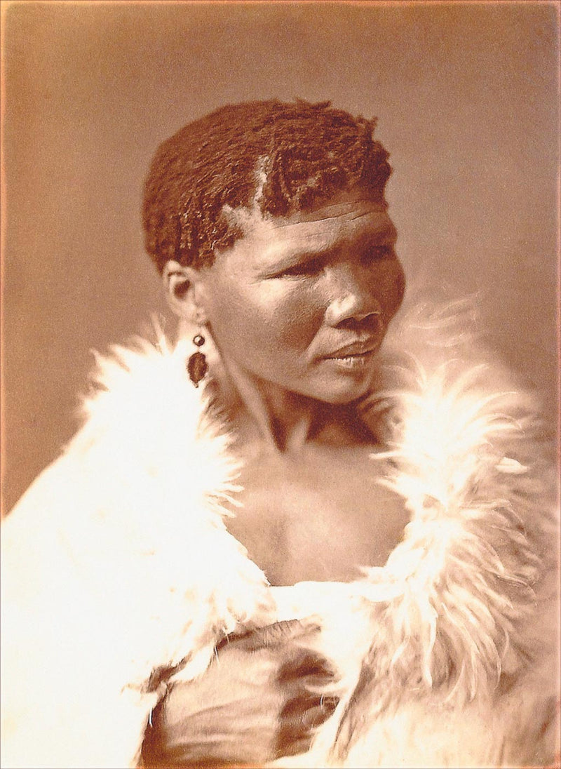 Bushwoman from Katkops Mountains, South Africa