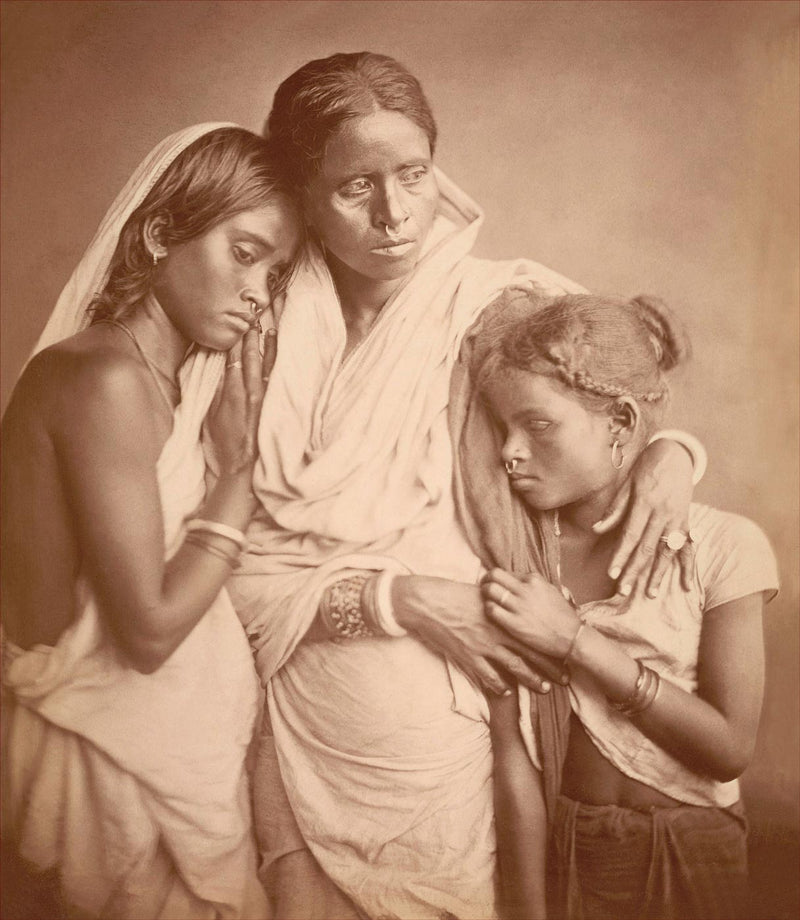 Indian Mother and Children