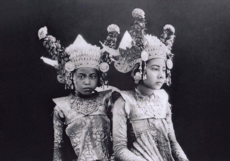 Two Young Balinese Dancers