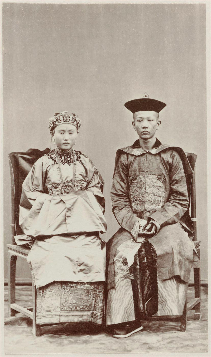 Couple de Chinois, Batavia