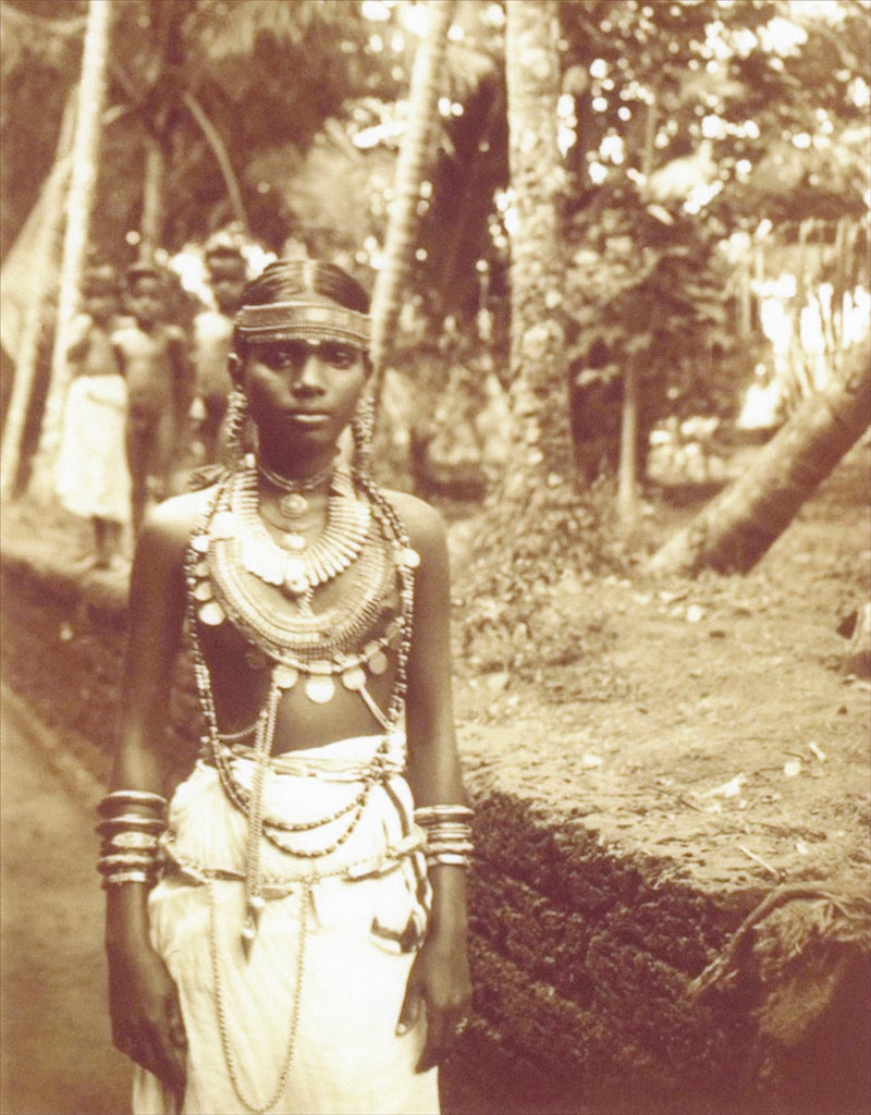 Malabar Nair Girl Wearing Jewelry