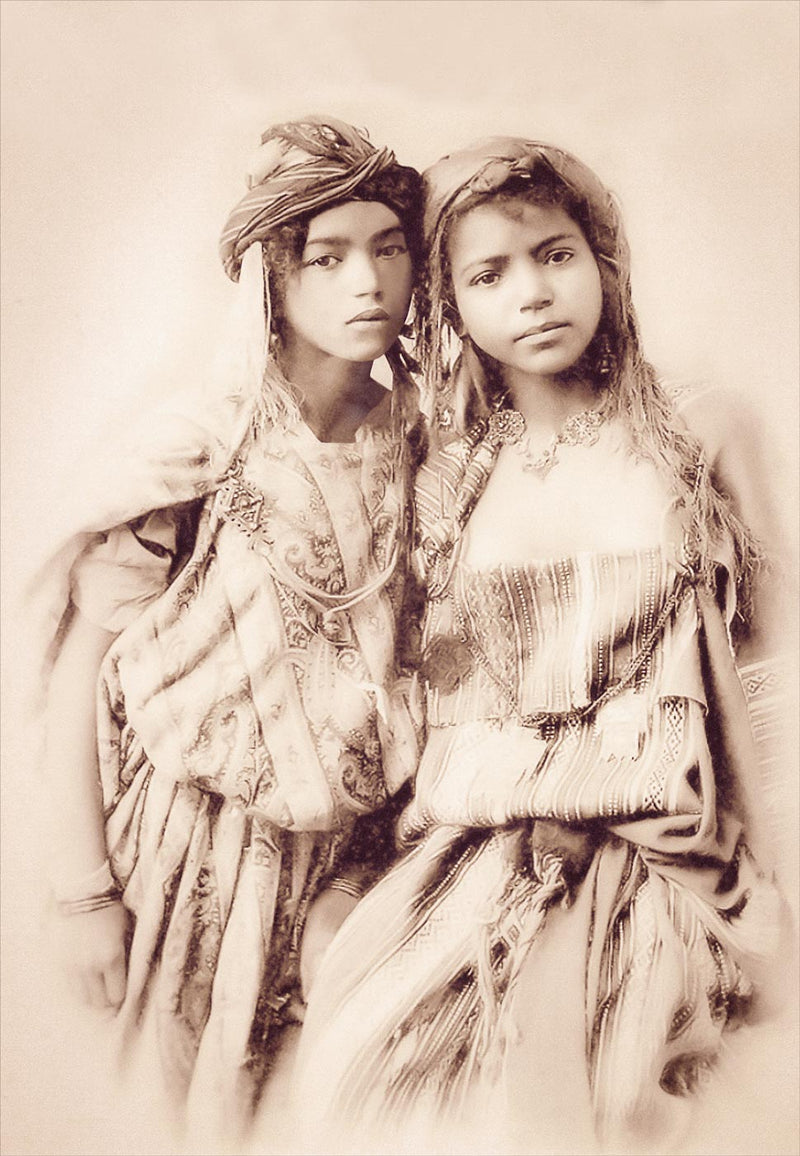 Jeunes Filles de Bou-Saada, Algérie