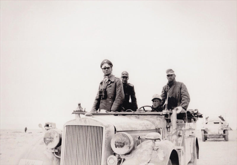 Generalfeldmarschall Erwin Rommel, Lybia