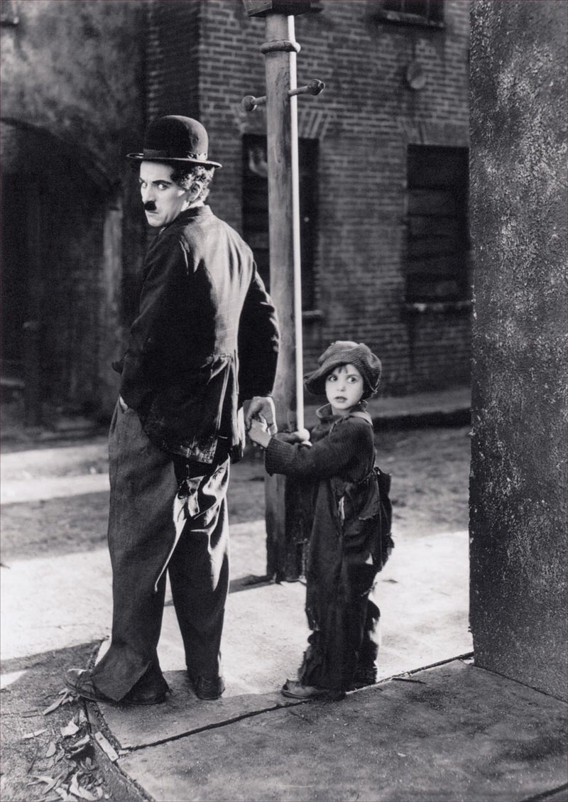 Charlie Chaplin and Jackie Coogan, "The Kid"