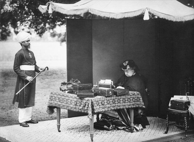 Queen Victoria and her Indian Servant Abdul Karim 