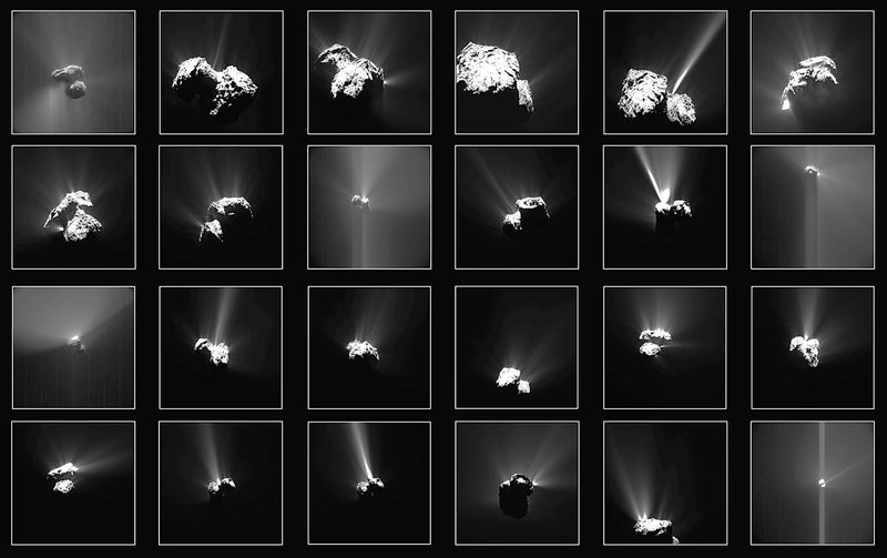 Summer fireworks on Rosetta’s comet