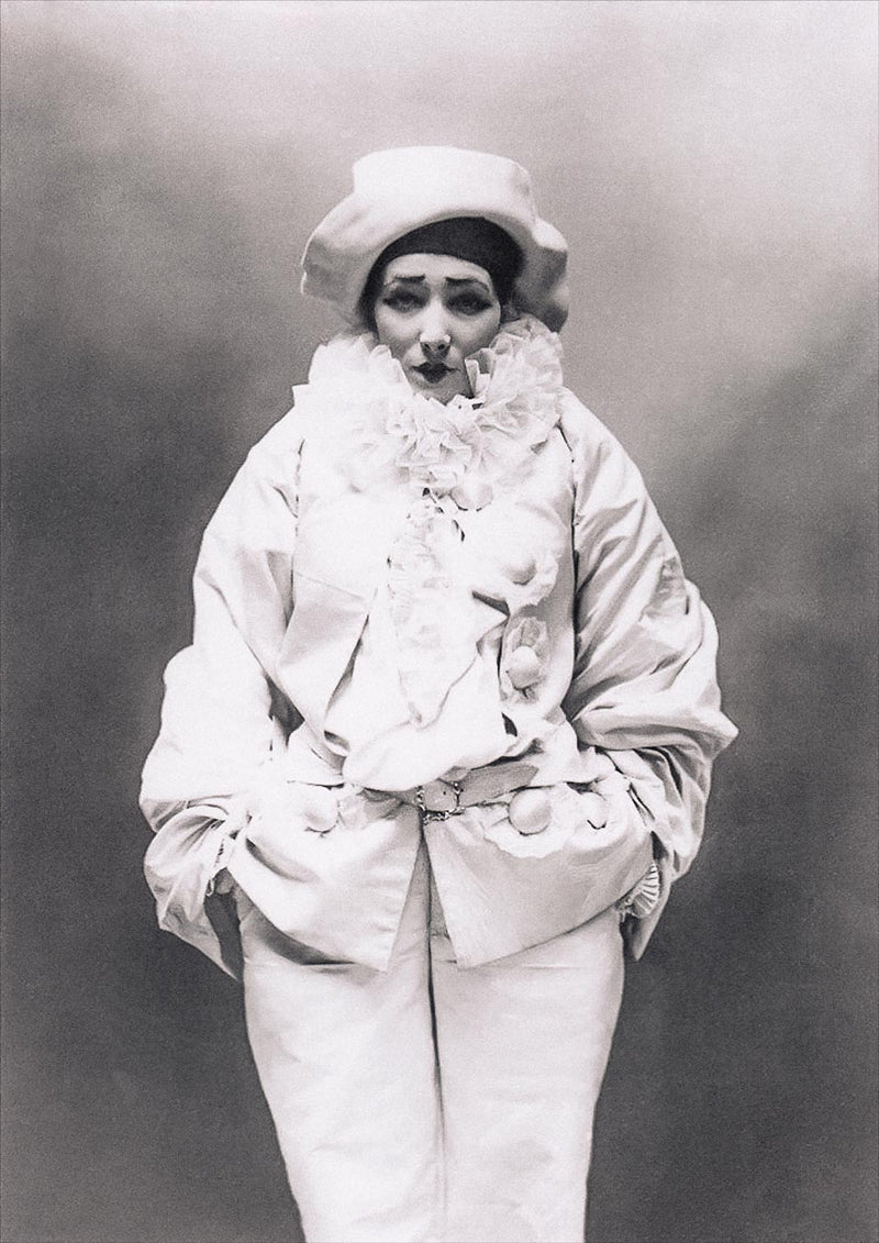 Sarah Bernhardt en Pierrot