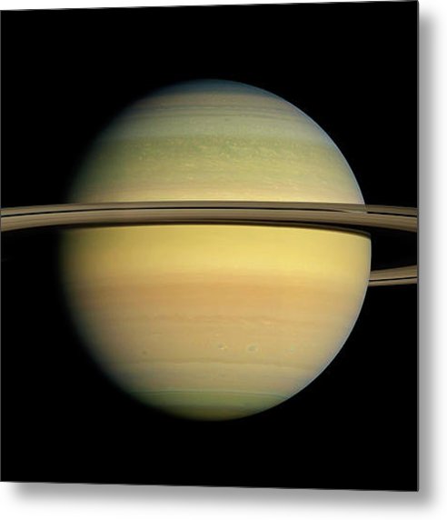 Saturn / Art Photo - Metal Print