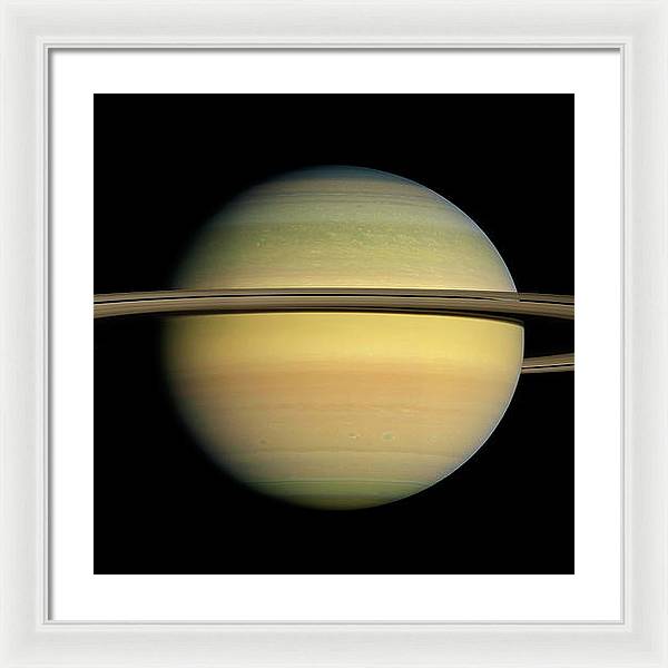 Saturn / Art Photo - Framed Print