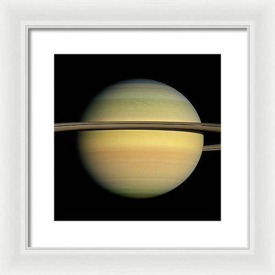 Saturn / Art Photo - Framed Print