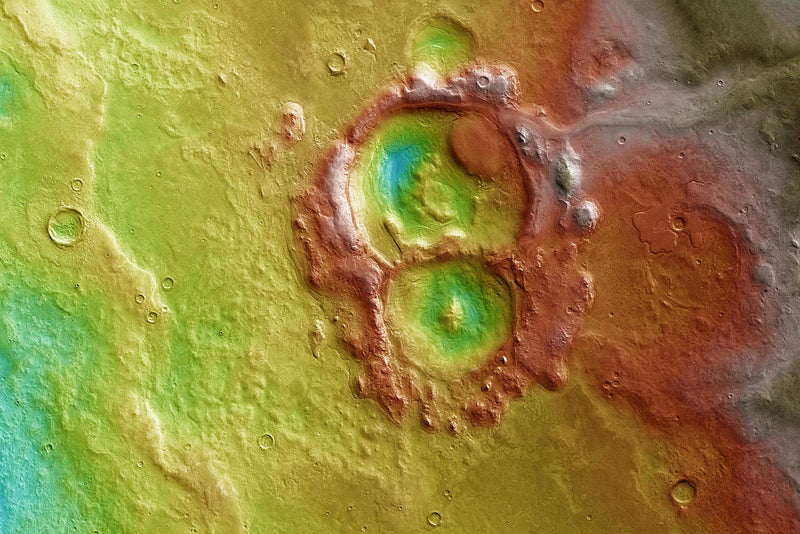 Planet Mars (detail)