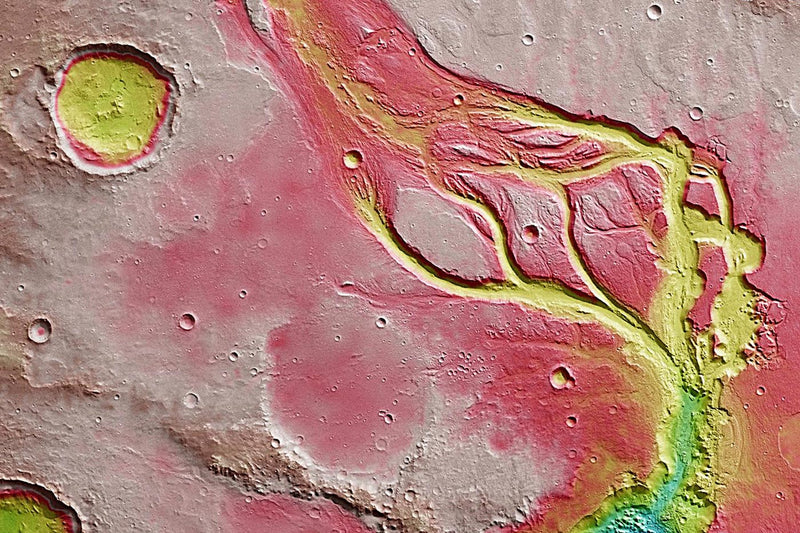 Planet Mars (detail)