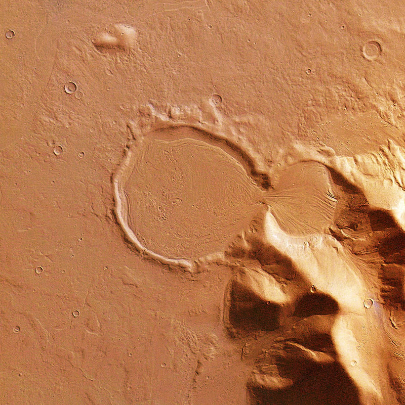 Planet Mars (detail)