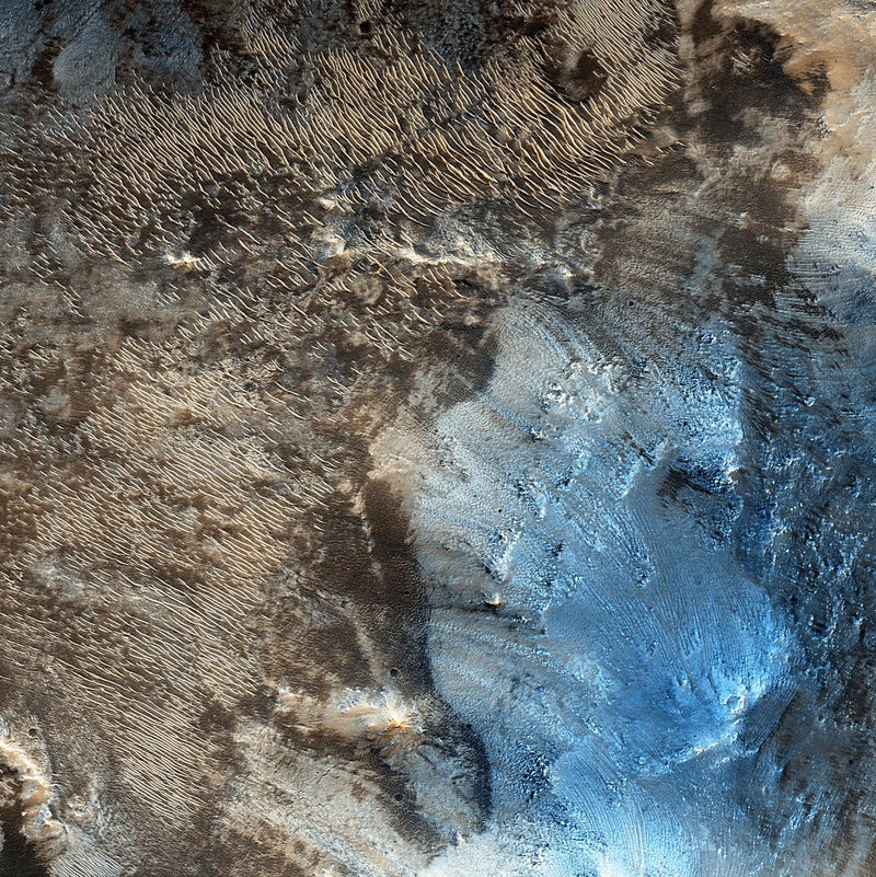 Planet Mars (detail)