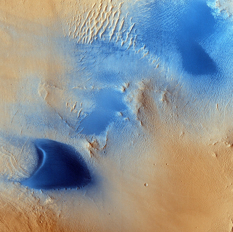 Planet Mars (detail)