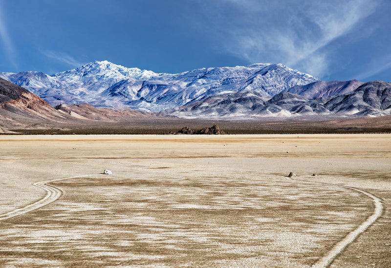 Sliding Rocks, Death Valley 