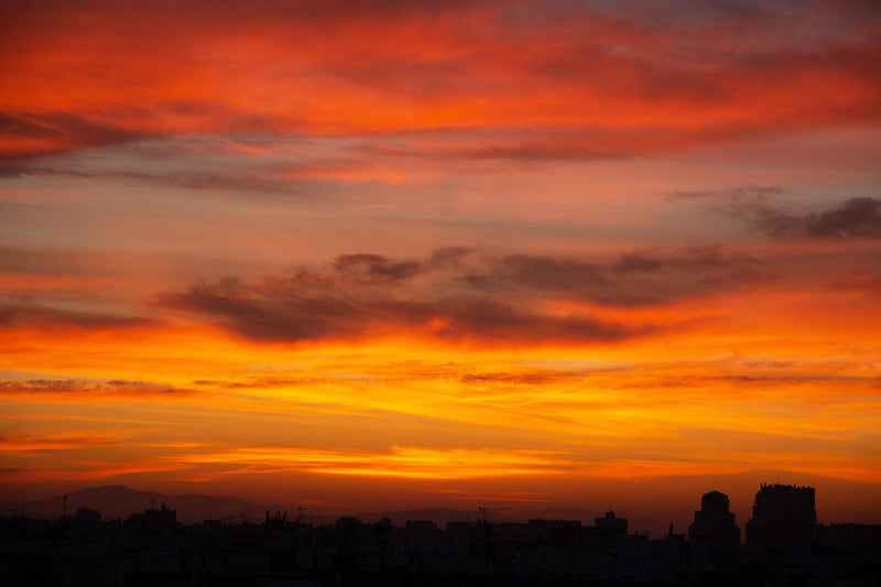 Sunset in Valencia