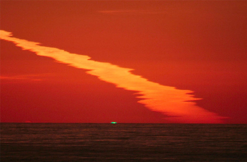 Green Flash in Santa Cruz, California