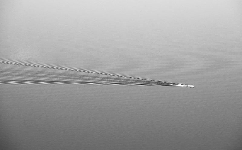 Crater Lake, Black and White 