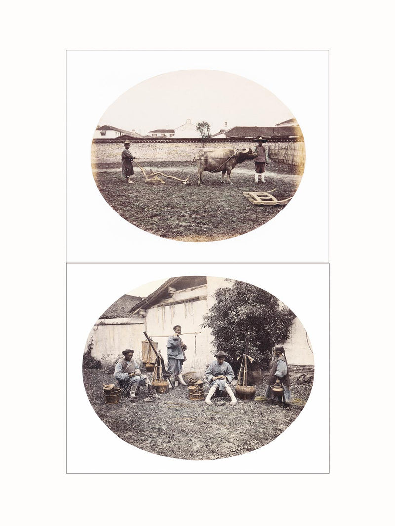 China Daily Life, c1860 - diptych