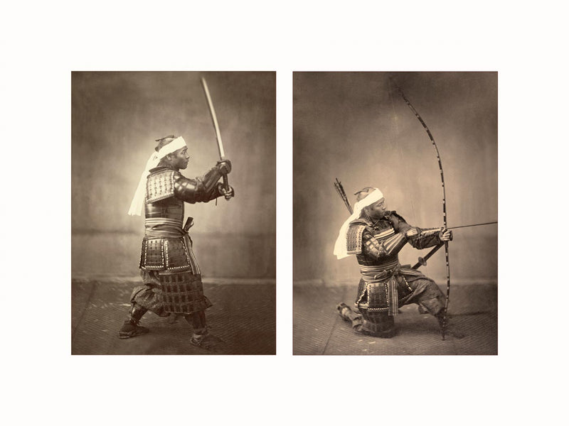Samurai, 1865 - diptych