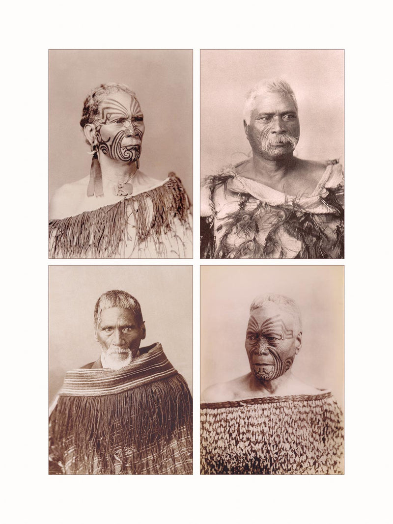 Maori Chiefs, New Zeland, c1890-1920