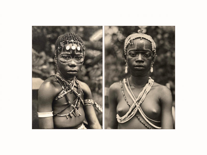 Danseuses Ya-Koma, c1920 - diptych