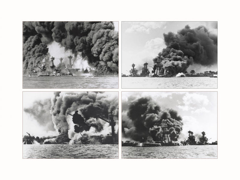 December 7, 1941, Pearl Harbor  (quadriptic)