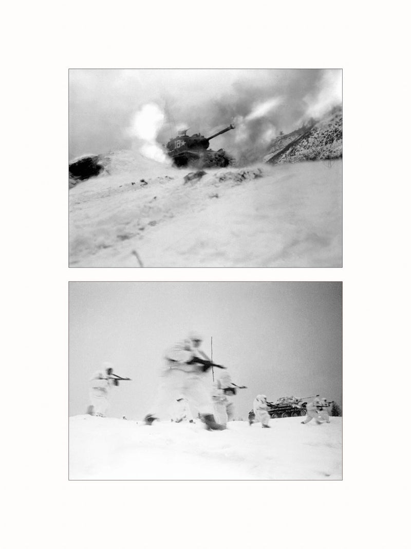 Tank and Soldiers - diptych