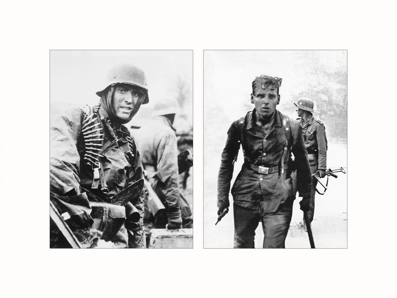 Nazi-Waffen-SS Soldiers, 1943-1944 - diptych