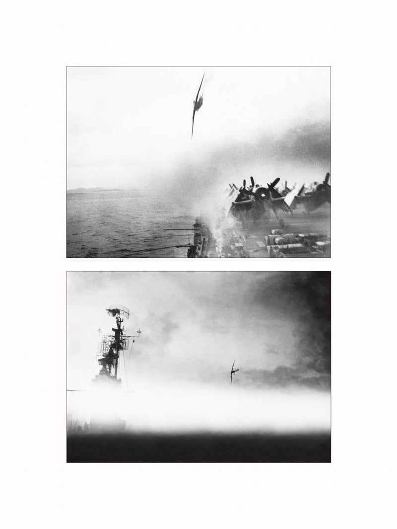 Kamikaze Attack, Pacific War - diptych