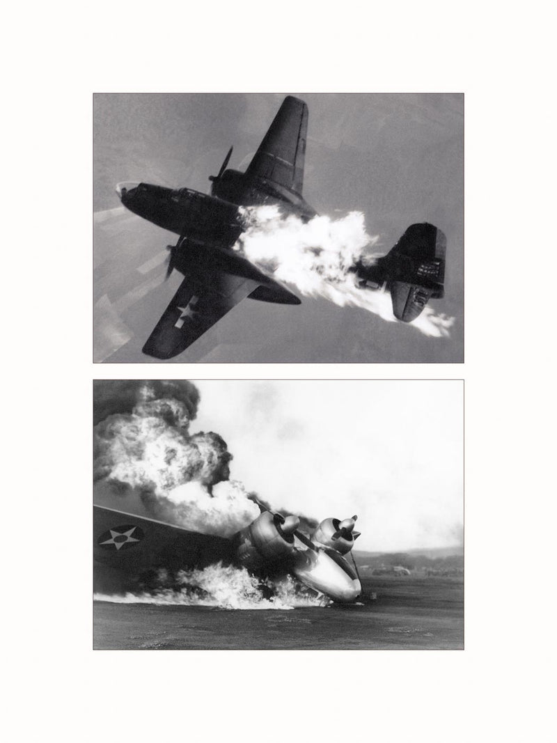 War in the Sky, World War II - diptych