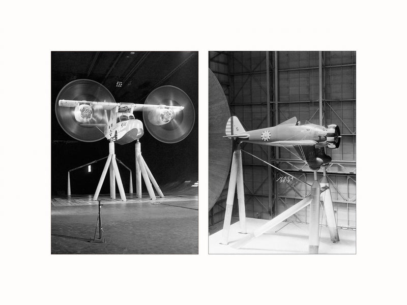 Wind Tunnel - diptych