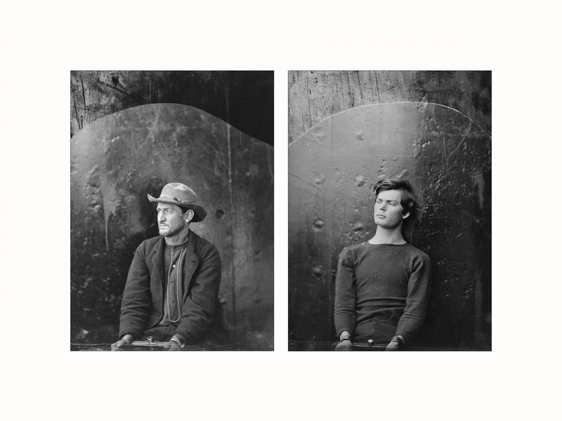 Edman Spangler and Lewis Payne, conspirators, Assassination of President Lincoln, 1865 - diptych