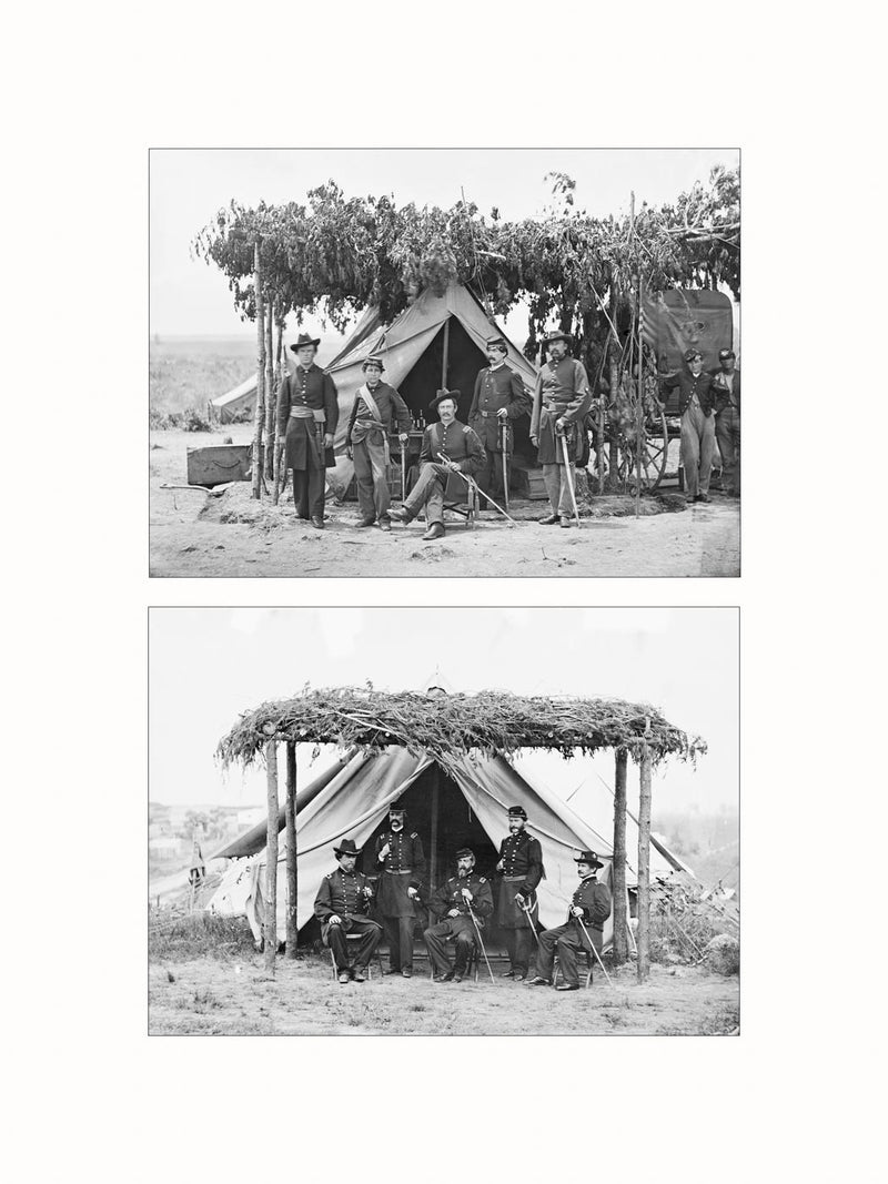 Camp, Federal Army, 1865 - diptych