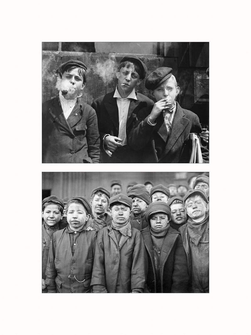 American Boys, 1910-1911 - diptych