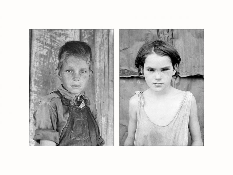 American Children, 1936-1937 - diptych