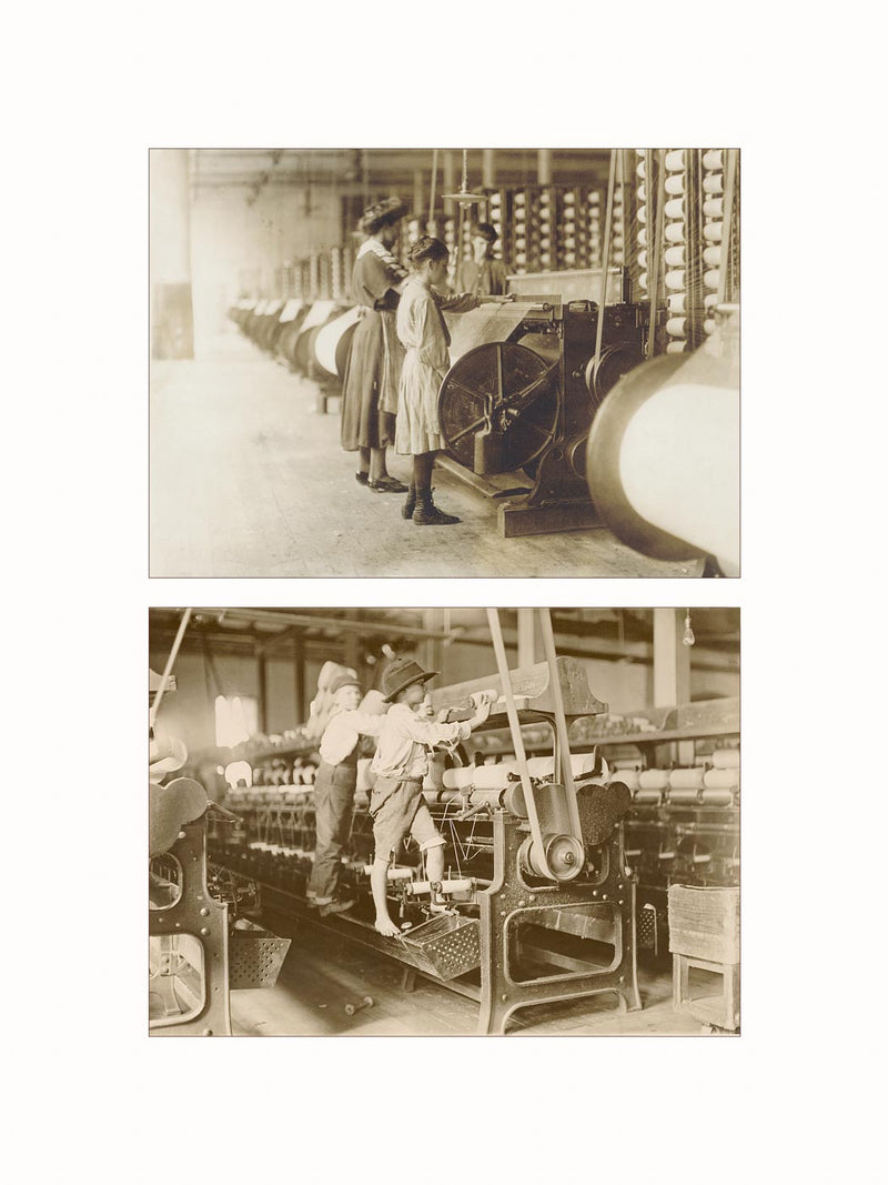 Child Labor, 1908-1909 - diptych