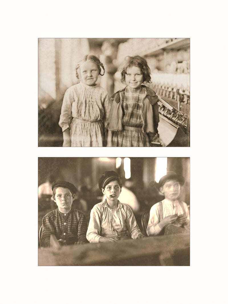 Child Labor, 1909 - diptych