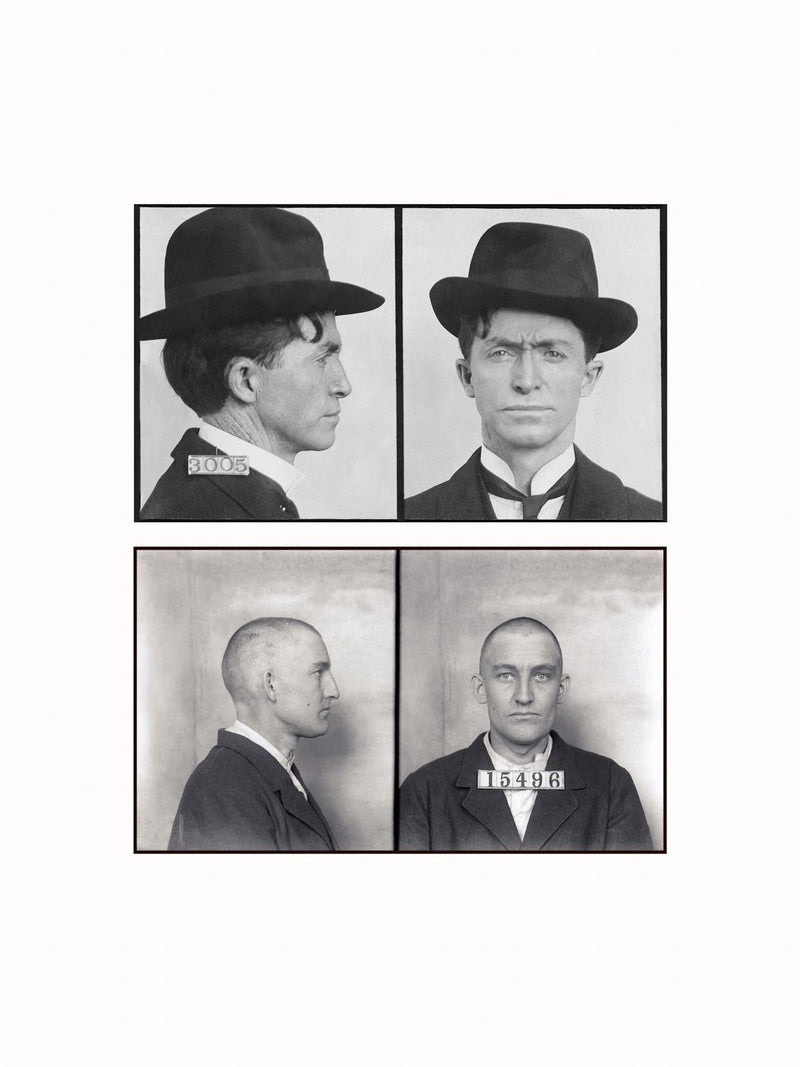 Al Jennings, Gunman and Thomas Harris, Murderer , 1902-1917 (quadriptic)