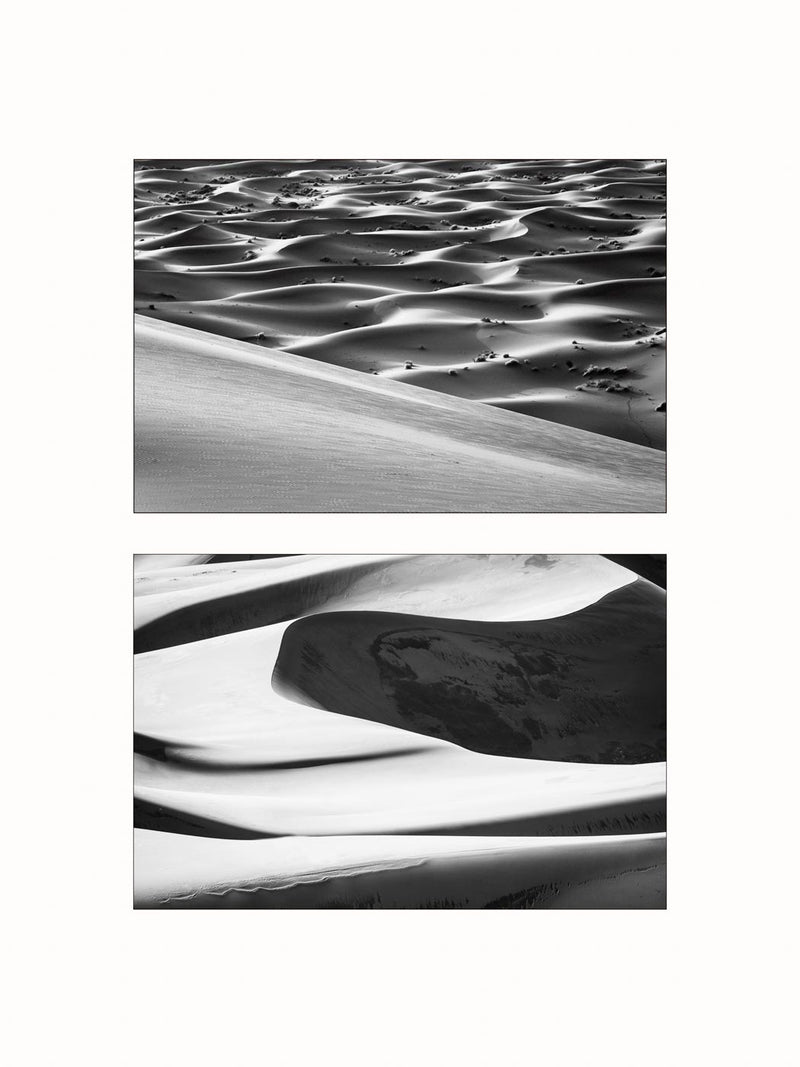 Sand Waves, Desert - diptych