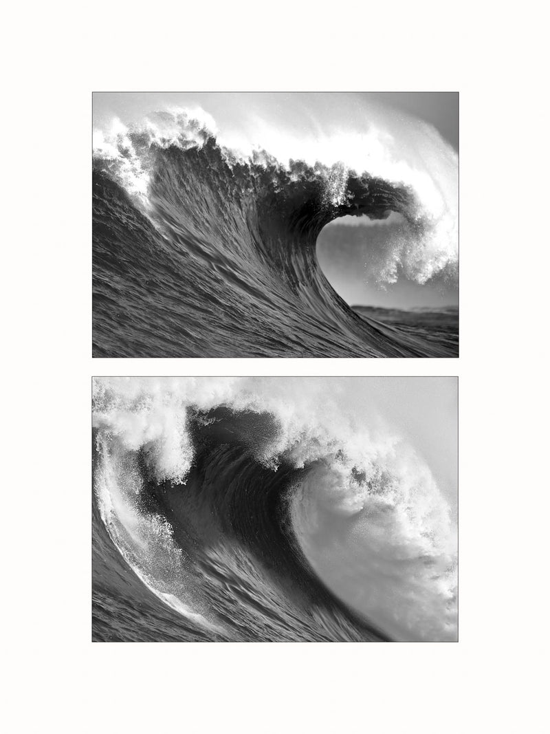 Waves - diptych