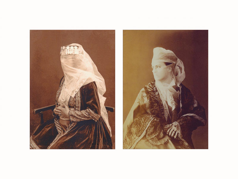 Ladies, Ottoman Empire, c1880 - diptych