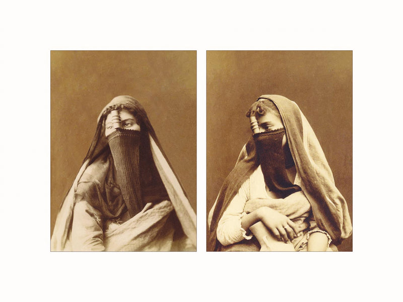 Femmes Egyptiennes, c1880 - diptych