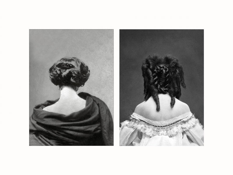 Women Seen from the Back, c1860 - diptych