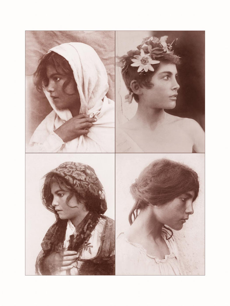 Ragazzo Travestito da Ragazza, Taormina, Sicilia, c1895