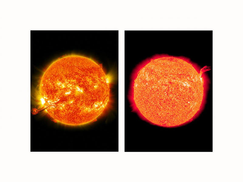 Sun - diptych