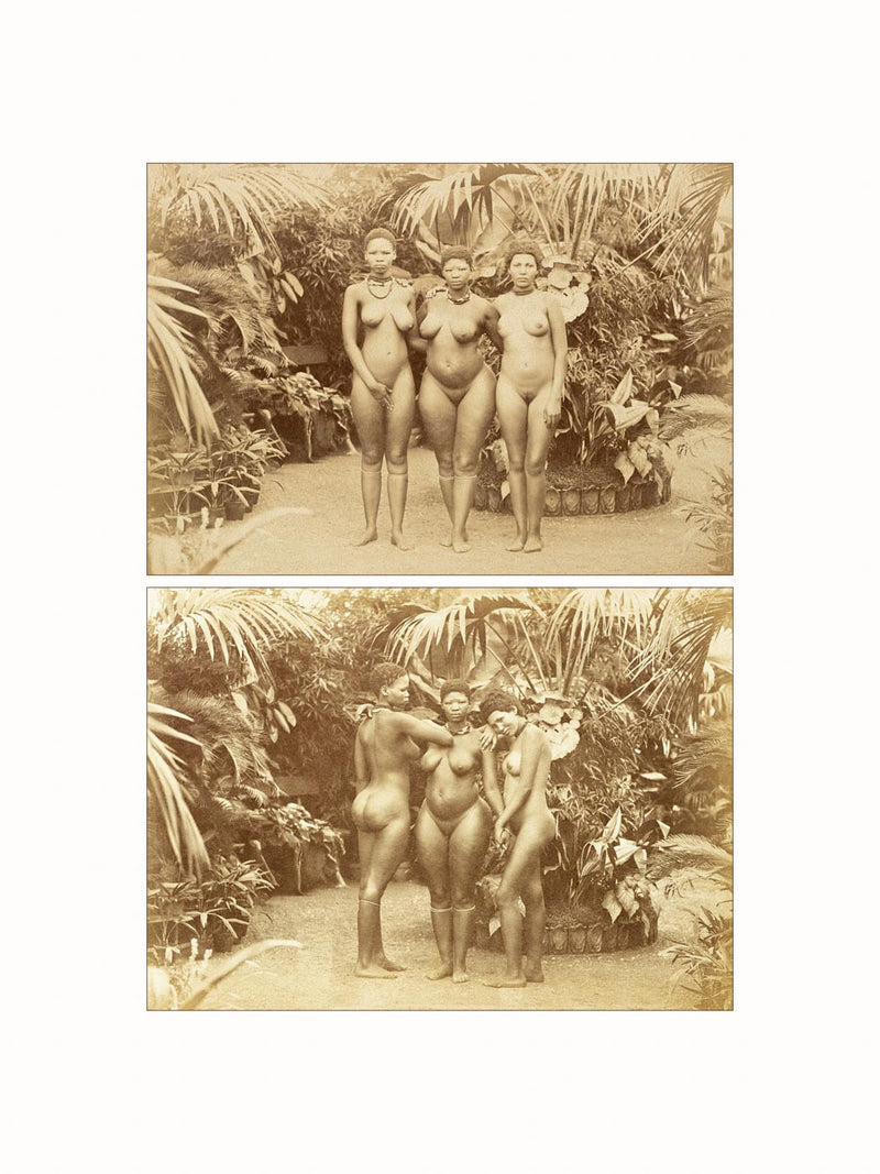 Jeunes Femmes Hottentotes, 1888 - diptych