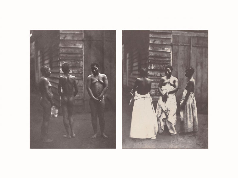 Femmes Malgaches, 1863 - diptych