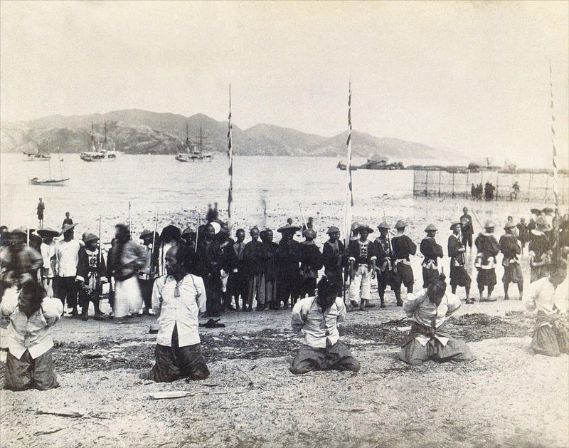 Five Pirates Awaiting Beheading, Kowloon, Hong Kong